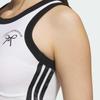 Adidas Round Neck Comfortable Breathable Skin-Friendly Soft Tank Top Women Tops White JY7620
