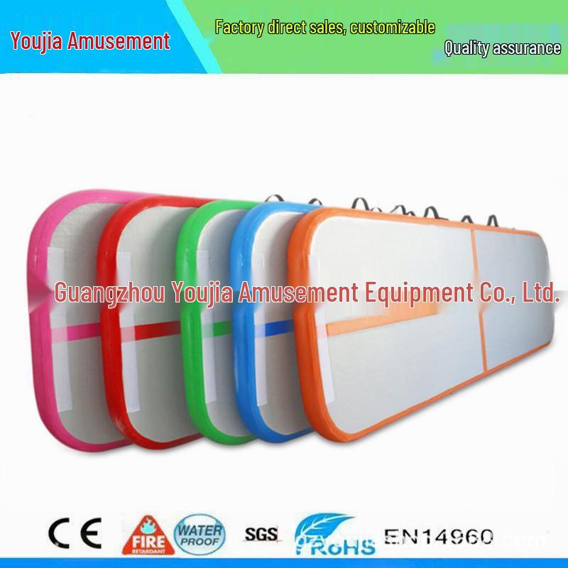 

Thickened Inflatable Air Cushion Mat for Taekwondo, Yoga, Dance, Gymnastics, Martial Arts, and Stunt Training. 10cm Thick