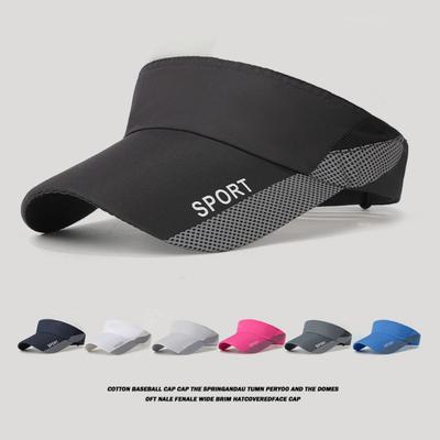 Breathable Sports Visor Anti-UV Tennis Hat Summer Sun Hat Tennis