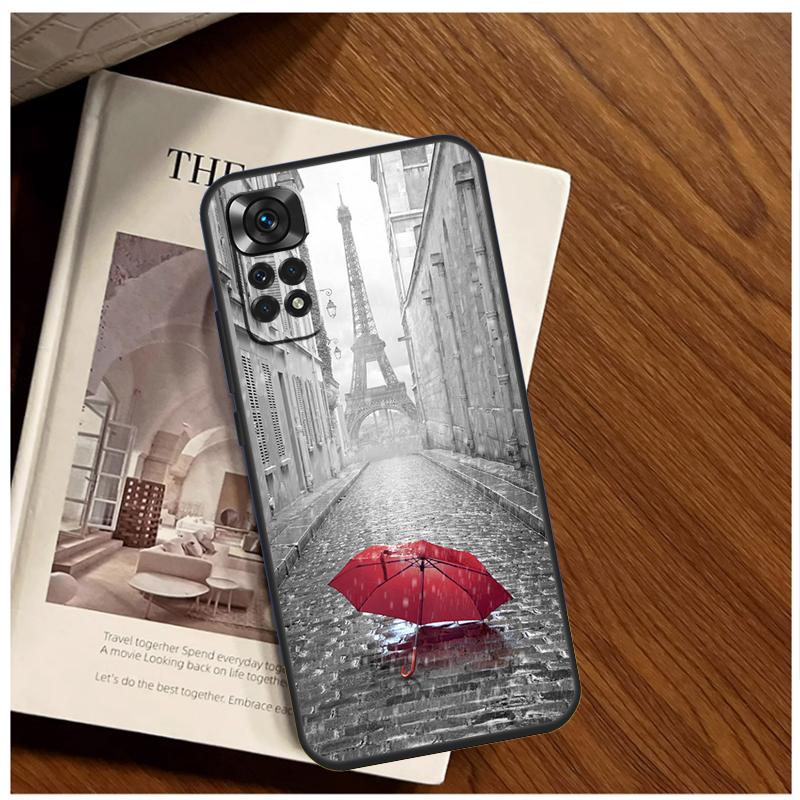 Paris Eiffel Tower Case For Xiaomi Redmi 12 12C 13C 10C 9C Redmi Note 13 12 9 10 11 Pro 9S 10S 11S 12S Cover