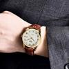 Popular watches for men and Classic brown leather and A perfect gift for or any couple's women. straps, waterproof, luxurious. weddings,
