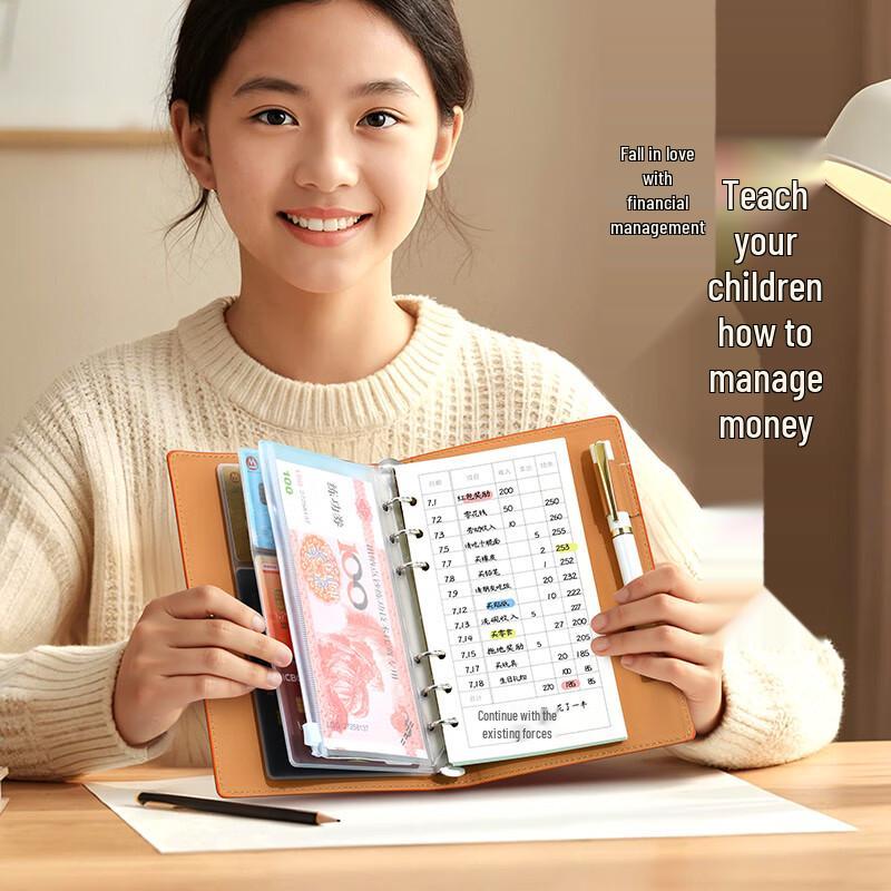 Zuo Lanchez Kids Loose-Leaf Financial Ledger