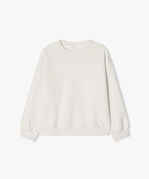 River Classy [24Fw] Lkf41404 Cutout Line Sweatshirt 95