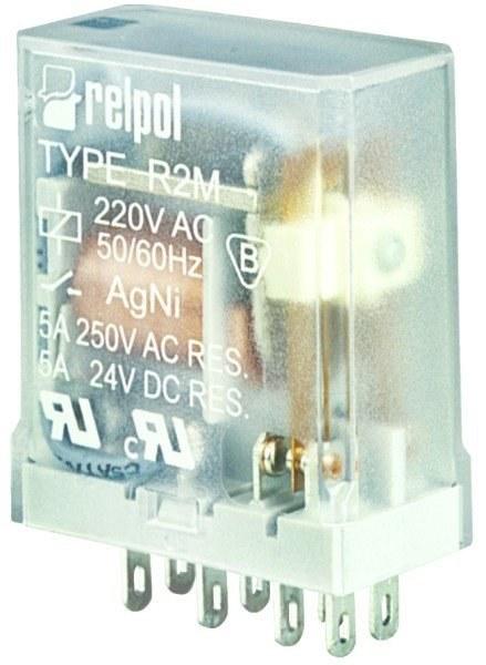 Industrial relay R2M-2012-23-1024 contacts: 2P, coil: 24VDC, load current