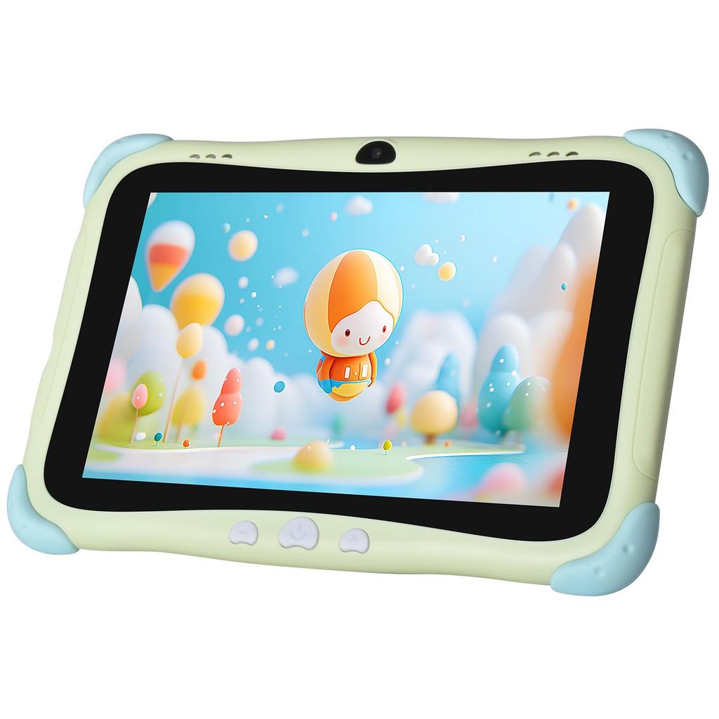 BWJBSW Kids with EVA WIFI Android 3GB Google Kids Space Parental Time Charging Cable Perfect for Birthdays and Christmas Tablet, 8-inch,