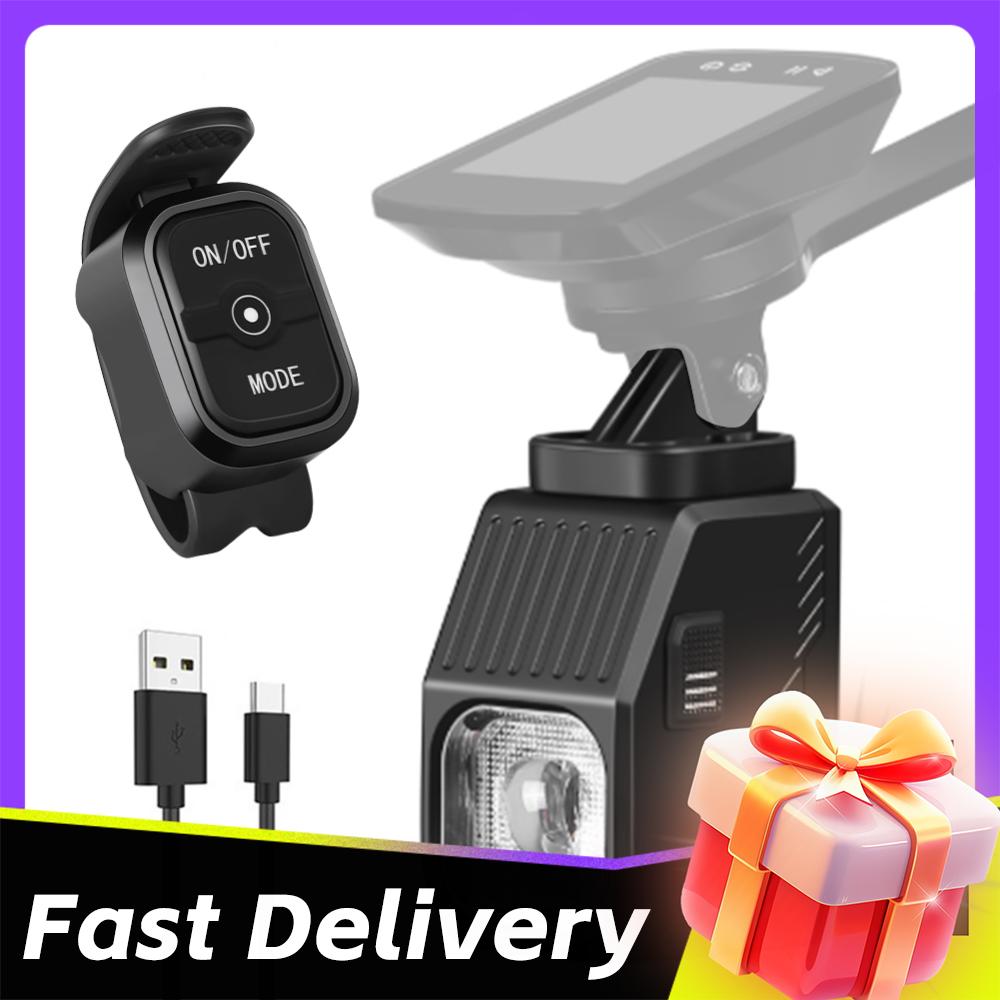 LED Bicycle Front Hanging Light Remote Control Rechargeable 1000LM Bike Light High Brightness Bike Night Light Bike Accessories