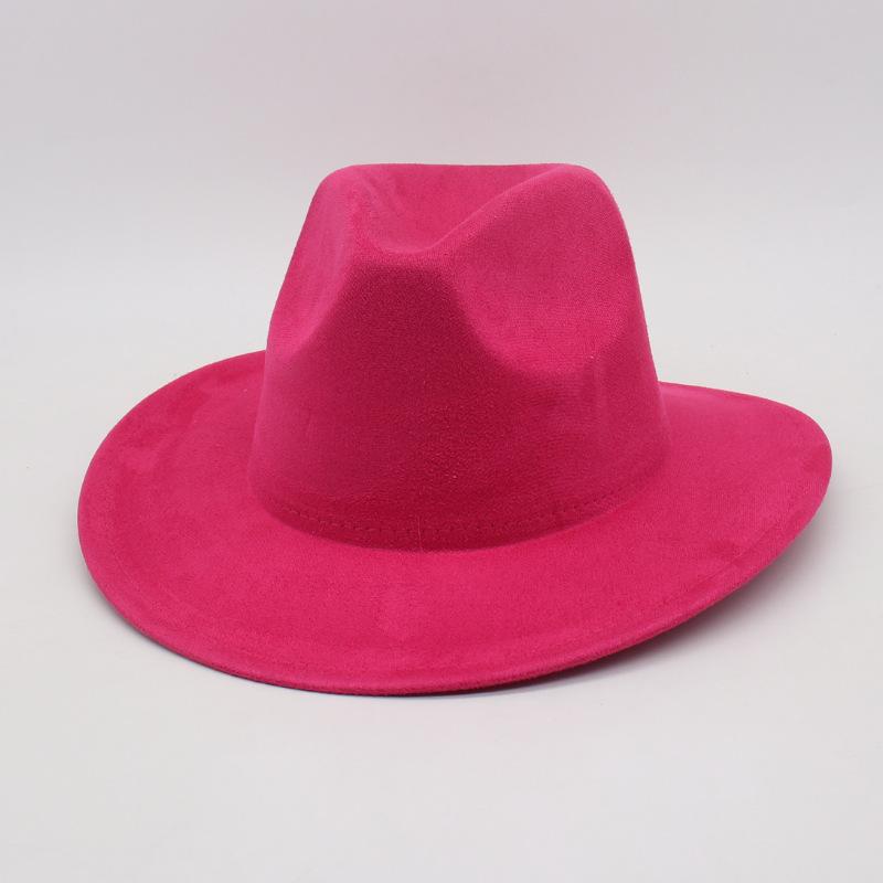 Cappelli Jazz Retrò da Uomo e da Donna Vendita Diretta Cappelli a Cilindro in Tela Nera a Tesa Piatta