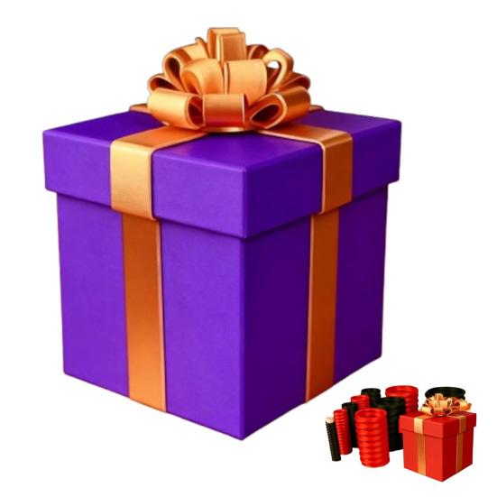 Nested Screw Gift Box Puzzle 10-Layer Matryoshka Style Challenge Reusable Prank Christmas Gift Packaging Container