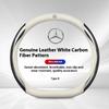WNNR9 Car Steering Wheel Cover For Mercedes Benz A B C E S Class AMG GLA GLB GLC GLE CLA CLS SLC GLS GLK SLK Vito ML Pilot A45 C43 C63