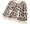 2024 Fall Women's Animal Pattern Jacquard Knit Sweatshirt - European & American Style Long Sleeve