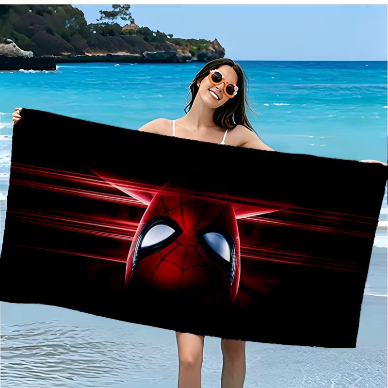 Spider Microfiber Beach Towel, Soft And Absorbent, Quick-Dry, Ideal for Summer Travel, Beach Essential, Swimming Pool Gifts