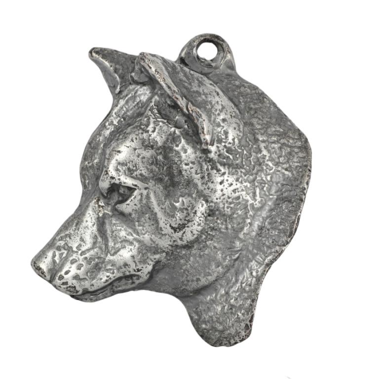 Shiba Inu, Japanese Small Size Dog – Silver-plated key ring with a dog in a gift box, handbag decoration | Art-Dog