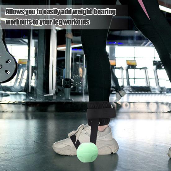1Pc Hantel Fuß Befestigung Knöchel Strap Einstellbare Tragen Beständig Hantel Befestigung Knöchel Gewichte Fitness Ausrüstung