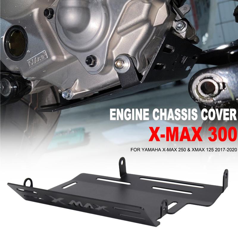 XMAX For Yamaha X-MAX 300 250 125 400 Xmax300 2017 2019 2020 Motorcycle Chassis Skid Plate Engine Chassis Protective Cover Guard