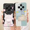 Luxury Fashion Painting Phone Case For Xiaomi Redmi 14C 4G Back Cover Liquid Silicone Soft Bumper For Redmi A4 14R 5G Poco C75