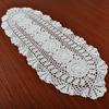 Cotton Table Runner Floral Oval 30x80cm Dining Table