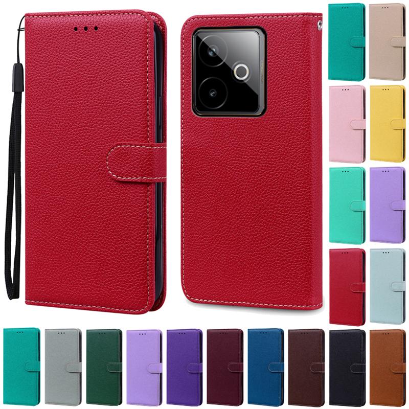 GT7/GT7T/GT7 Pro Case For Realme GT7 Case Realme GT7 Pro Case Leather Flip Wallet Cover For Realme GT7T Case GT 7 Pro 7T Fundas