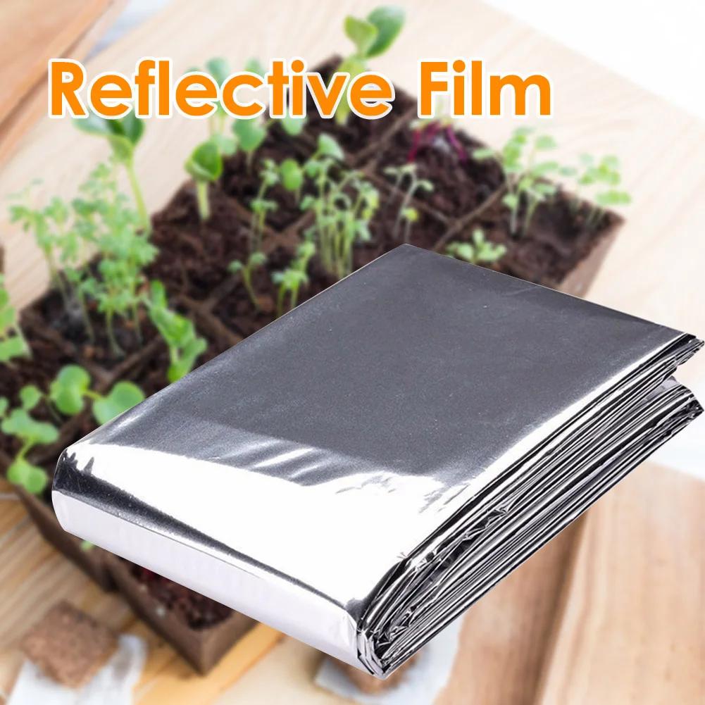 5-30PCS Silver Mylar Highly Reflective Films 210x120cm for Grow Foil Tent Room Garden Greenhouse Farming Increase Plant Growth