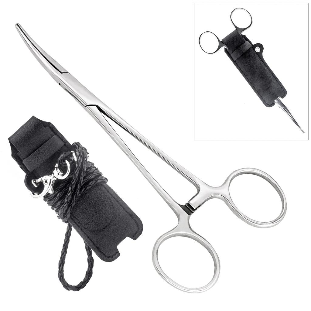 DOKEEP Forceps Pliers, Portable Fishing Prop for Removing Lures and Hooks (16cm)