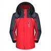 Men's 3-in-1 Waterproof Fleece-Lined Jacket - Detachable, Windproof, Warm for Spring, Autumn, Winter Outdoors
