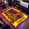 Custom Personalization Scooby-Doo Print Area Rug - Soft, Washable Non-Slip Indoor Mat,Living Room,Home&Office Decorative Rug