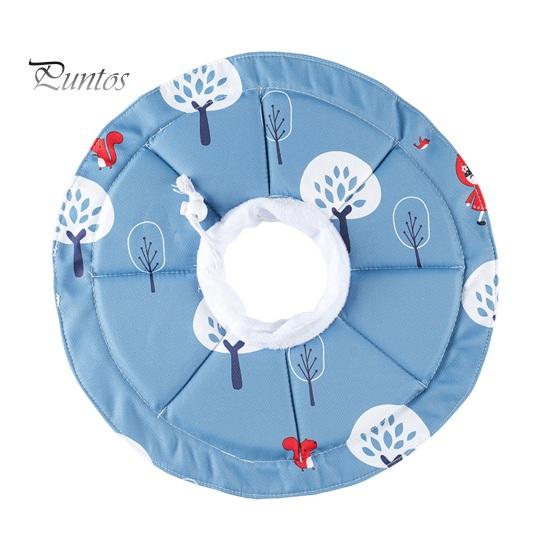 

Регулируемый конусный ошейник для домашних животных, мягкий водонепроницаемый восстановительный ошейник для кошек, котят после операции, елизаветинский шейный конус против укусов для ухода, купания L синий