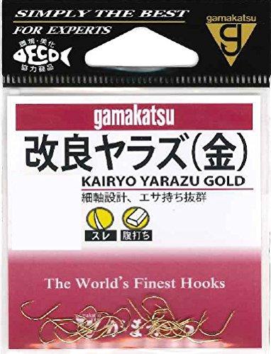 Gamakatsu Improved Yarazu Hook Gold No. 8 Fishhook