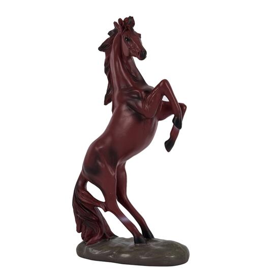 

Стоящая Фигурка Лошади Имитация Винтажная Миниатюрная Статуэтка Пони Смола Скульптура Животного Украшение для Дома Офиса Настольное D