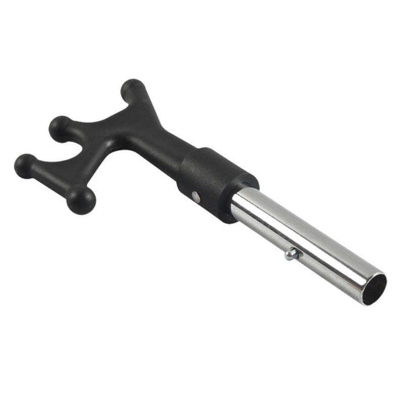 Premium Marine Boat Hook Head Iron Nylon Boat Accessories Practical Tool for Anchor Boat and Raft Docking