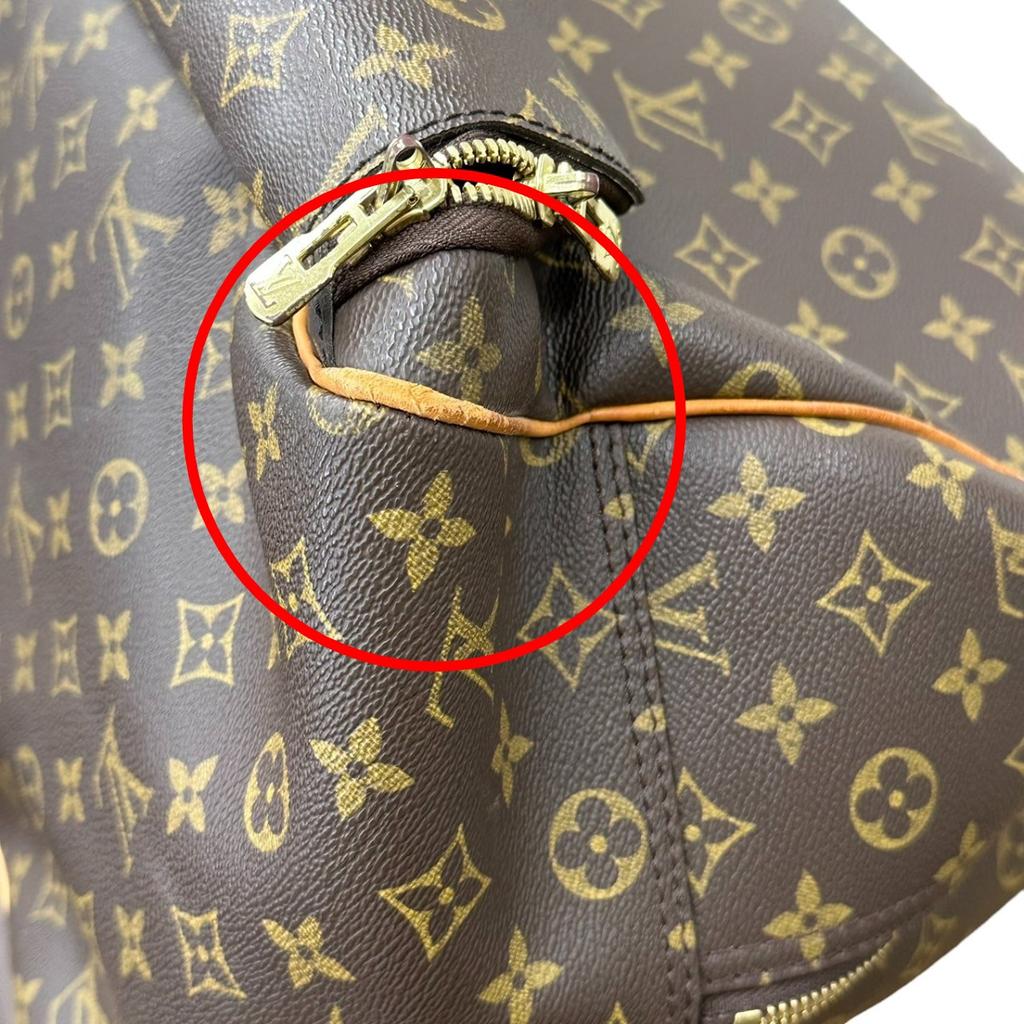 Louis Vuitton Monogram Evasion Boston Bag Sports Bag Monogram Canvas Brown Used
