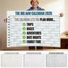Der Big A## Kalender 2026 - Überformatiger Wandkalender mit Stift & Stickern, 2026 Monatsplaner für Home Office, 33x43 Zoll