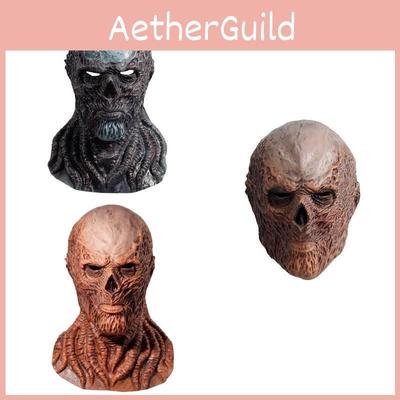 Stranger Things Season 4 Vecna Mask Terrifying Latex Halloween Cosplay Prop