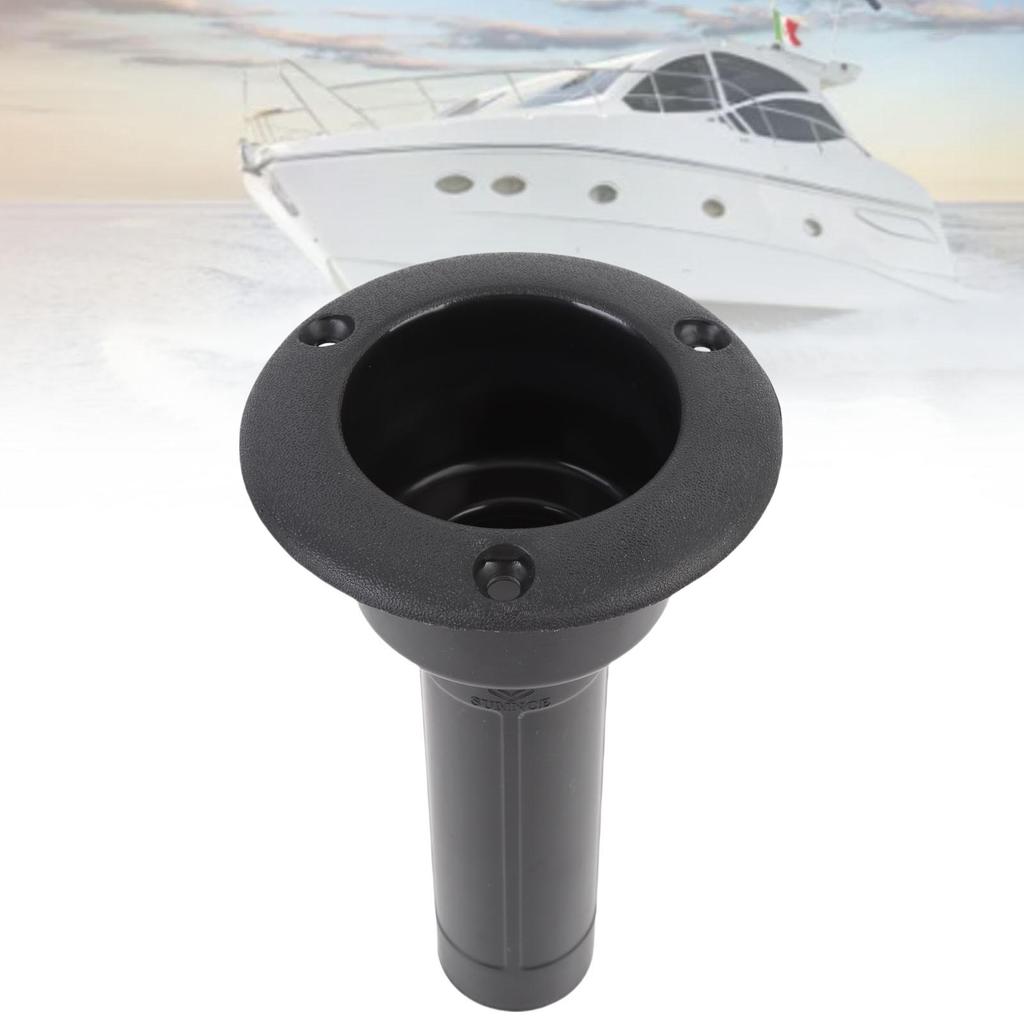 Boat Fishing Rod Cup Holder 224mm Anti Aging Easy To Use Fishing Rod and Cup Holder Adjustable Angles  for Yacht Ship
