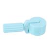 Rhinestone Painting Roller 3D Printed Art Pressing Roller Tool for Crafting Projects Striped Grip Cyan
