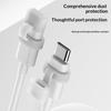 3/15Pcs For Ios Lighting Type-C Data Cable Silicone Dust Plug Anti-Lost Dustproof Data Cord Protective Cap Typec Charging Port