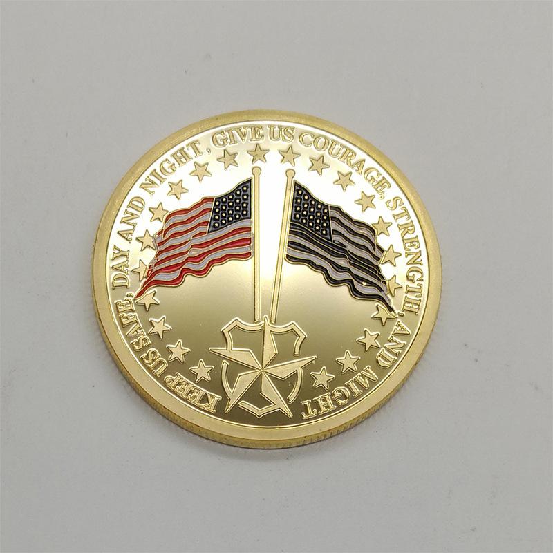 American challenge coins, badges, commemorative medals, collectibles, ornaments, creativity, holiday gifts, coins, Christmas gift, Stocking stuffers