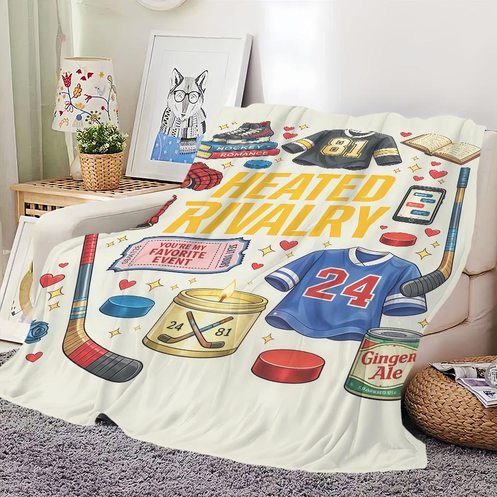 Heated Rivalry TV 81 24 Blanket For Soft Throw Blanket for Picnic Bed Sofa Home Bedroom Cozy Warm Comfortable