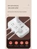 Eye Protecting Desk and Bedside Lamp with Power Strip for Dorms