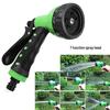 15m Ausziehbarer Gartenschlauch & 7-Funktionen Sprühpistole Set