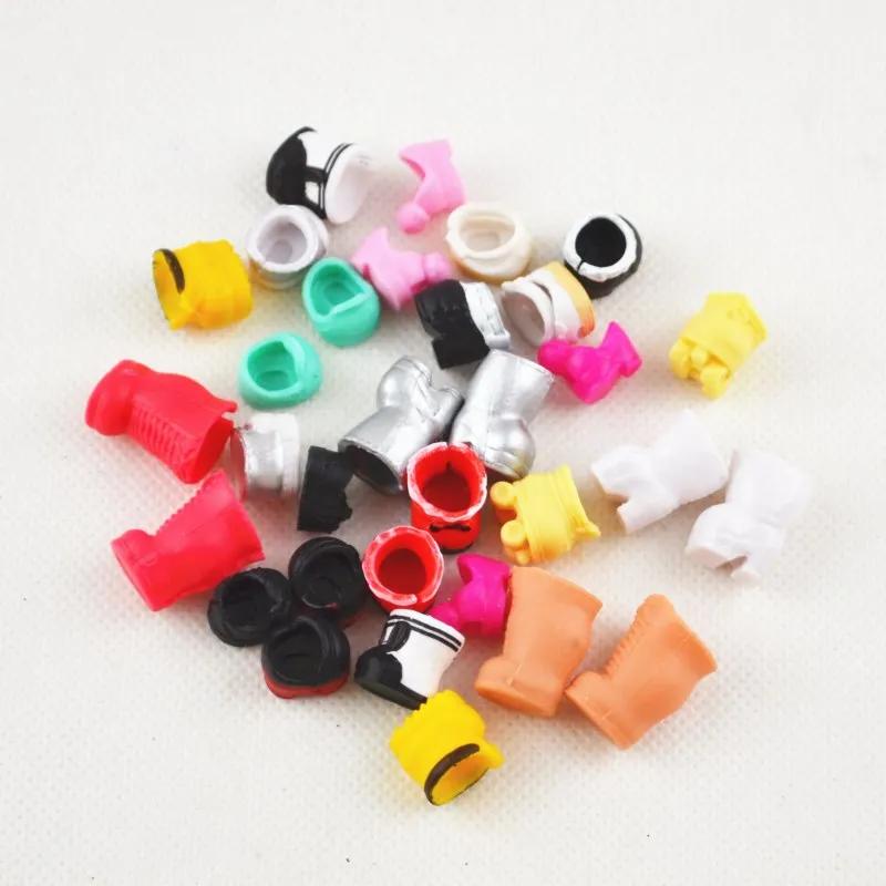 1 Set Puppenzubehör für LOL 8cm Puppenkleidung Flaschen Schuhe Brillen DIY Spielzeug Mädchen Kinder Geschenke Zufällig