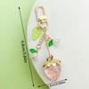 3D Strawberry Keychain: Fashionable Resin Fruit Bag & Car Ornament for Women