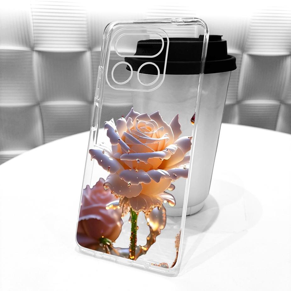 For Realme 16 Pro 5G Case RMX5121 Luxury Flowers Painted Cover Soft Slim Phone Case For Realme 16 Pro Plus Realme16 Pro+ 5G Bags