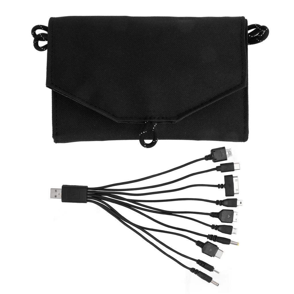 Solar Panel Folding Bag Outdoor Charging Monocrystalline Silicon Solar Cell Power Generation Board