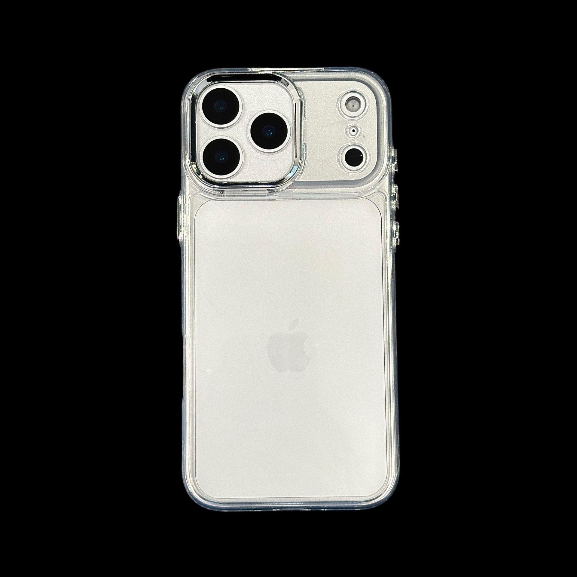 

Full Coverage Drop-Proof Transparent Case for iPhone 17 PM, 16 Pro Max, 15 PM 16