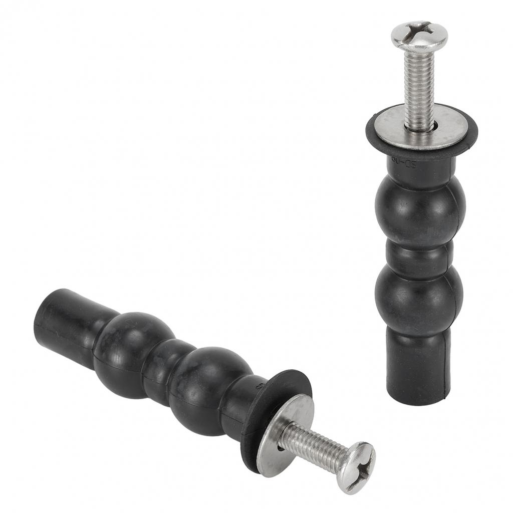 Hinge Screws Seats Hinge Bolt Toilet Lid Easy To Install Ruuber Stainless Steel