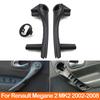 Car Left Right Front Inner Door Handle Grip Pull Handle Cover Assemly For Renault Megane II MK2 2002-2008 8200297158 8200297171