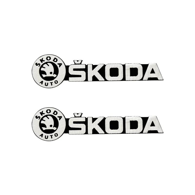 

Car Sticker 2025 Hot Car Styling Audio Speaker Decorate Sticker 3D Aluminum Badge Emblem Decals For Skoda Fabia Superb Octavia A
