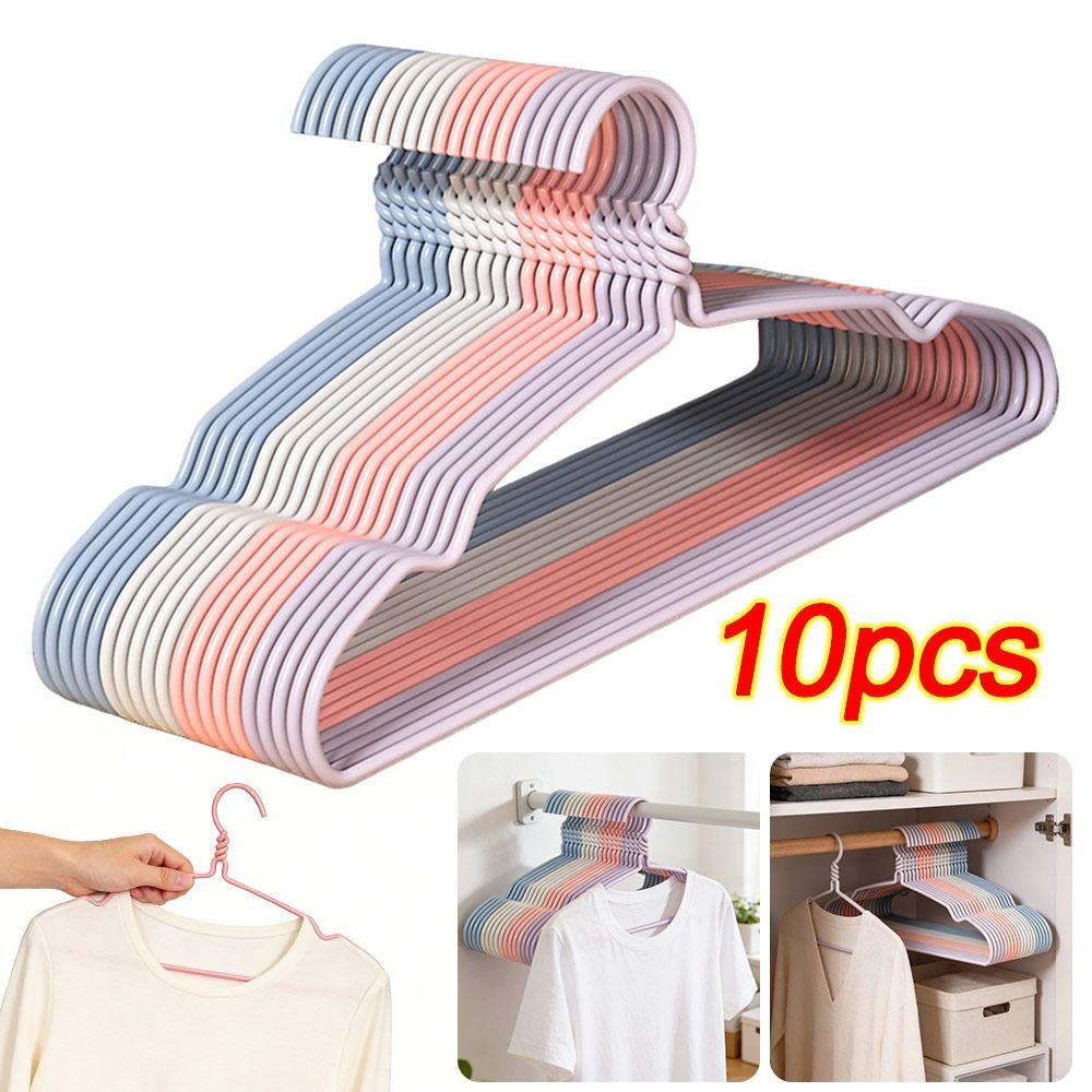 Durable 43cm Clothes Hangers Non Slip Stainless Steel Clothes Rack Clothes Storage Hangers Clothe