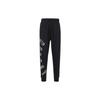 Jordan Alphabet Logo Print Drawstring Mid-Waist Knit Joggers Men Bottoms Black FB7028-010