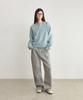 GLW [Unisex] Oversized Button Henley Neck Knit Mint
